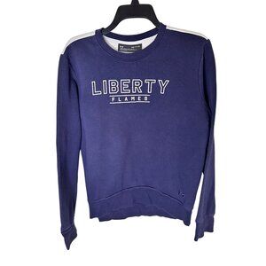 Under Armour Liberty Flames Womens Loose Fit Crewneck Sweatshirt Soft Comfy Smal